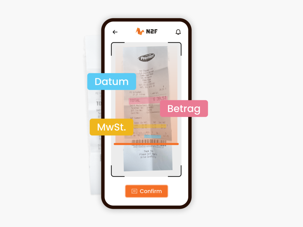 Smart scan with OCR AI-powered