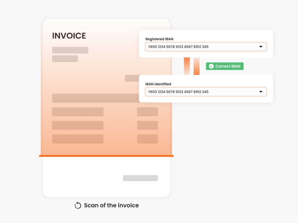 Supplier banking information control