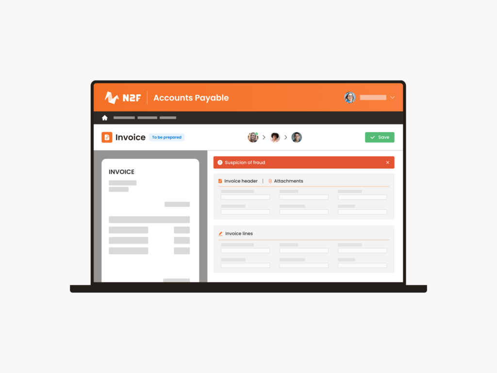 Interface invoices structure