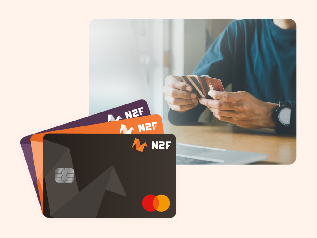 N2F customizable corporate cards