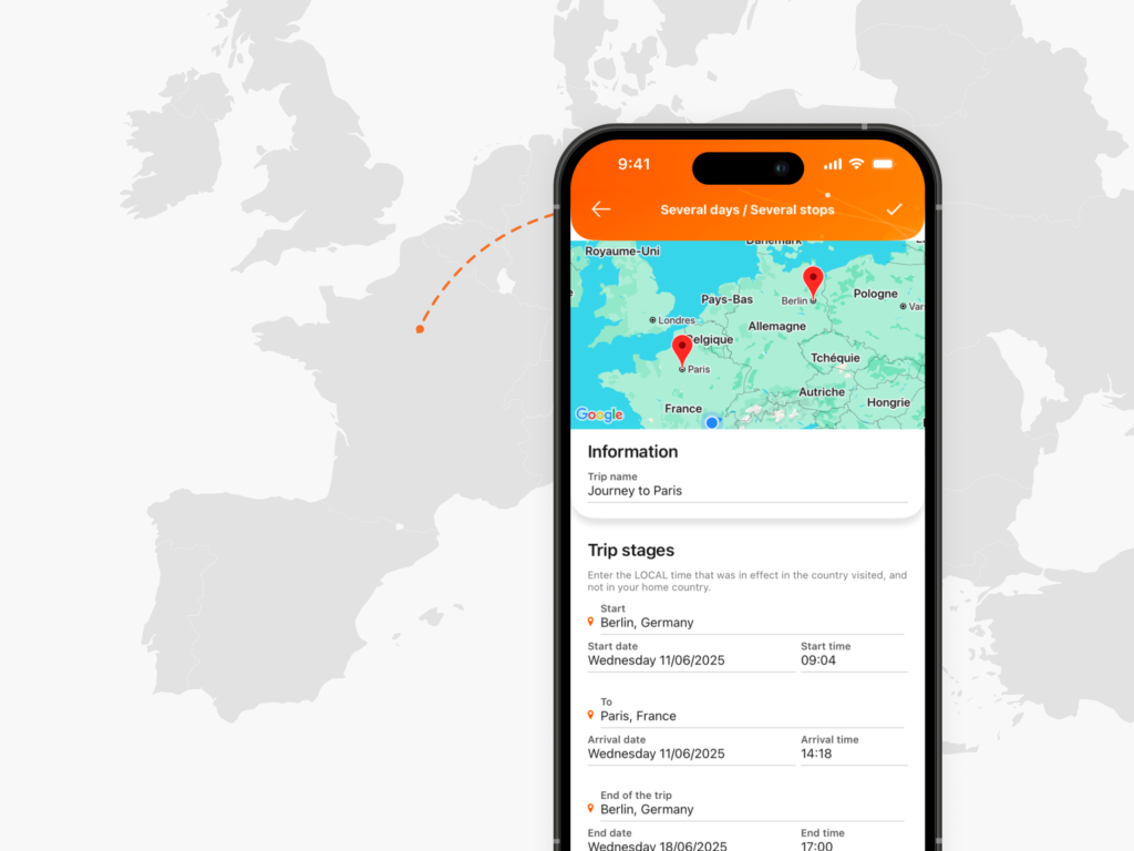 Create a per diem expense