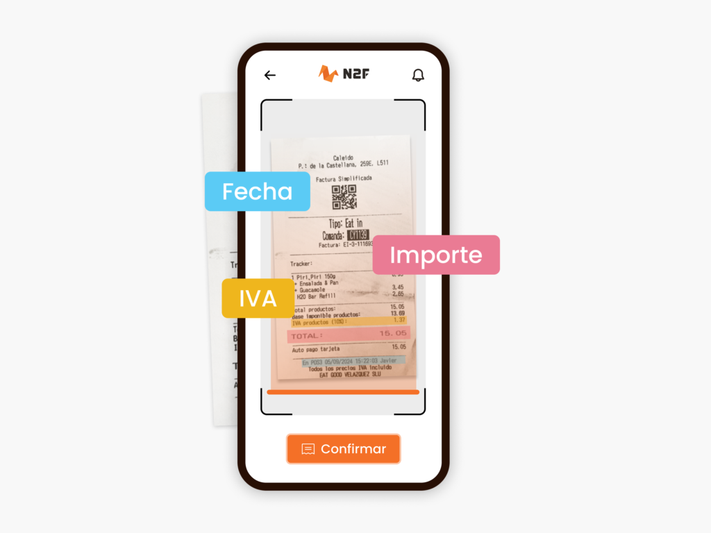 N2F escaneo inteligente