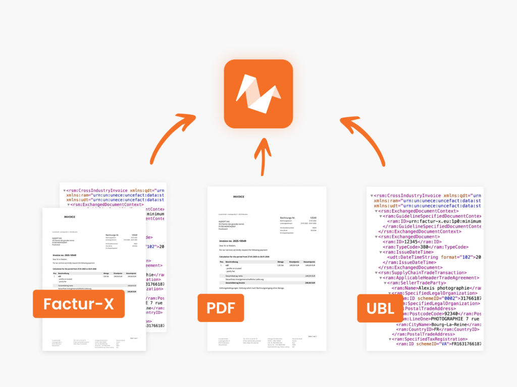 Collecte des factures dans différents formats