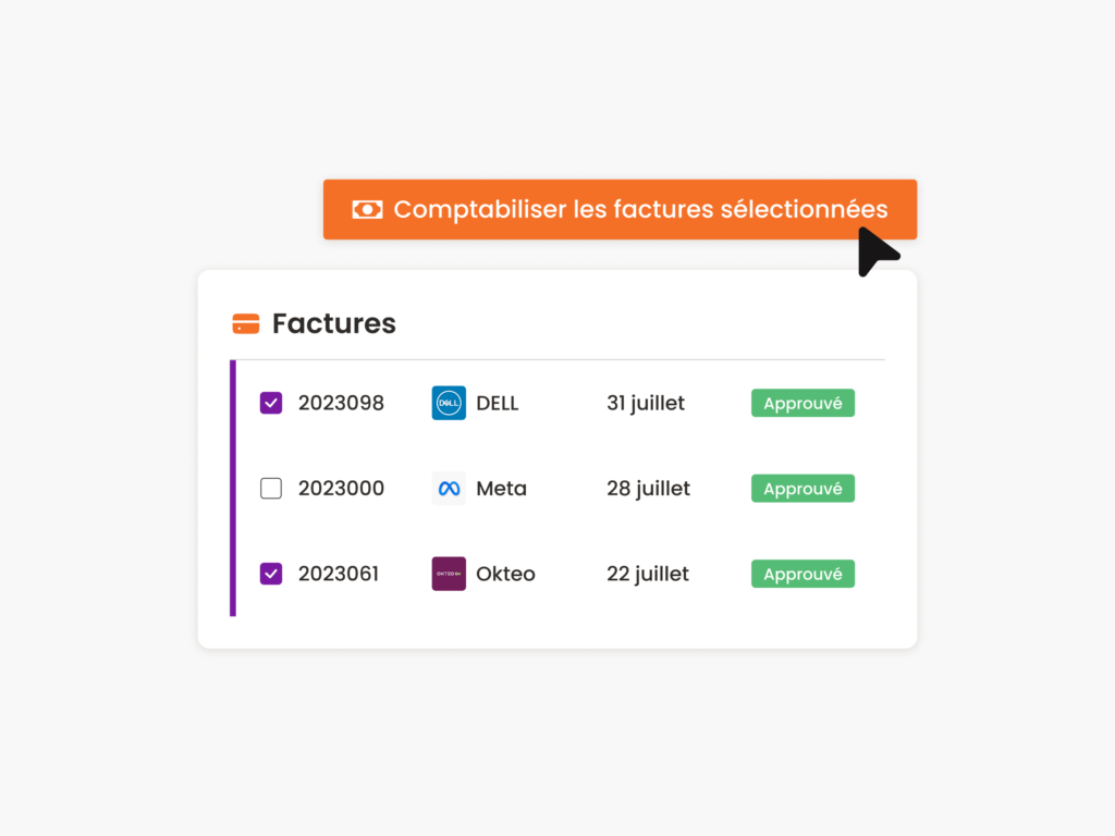 Export des factures en comptabilité