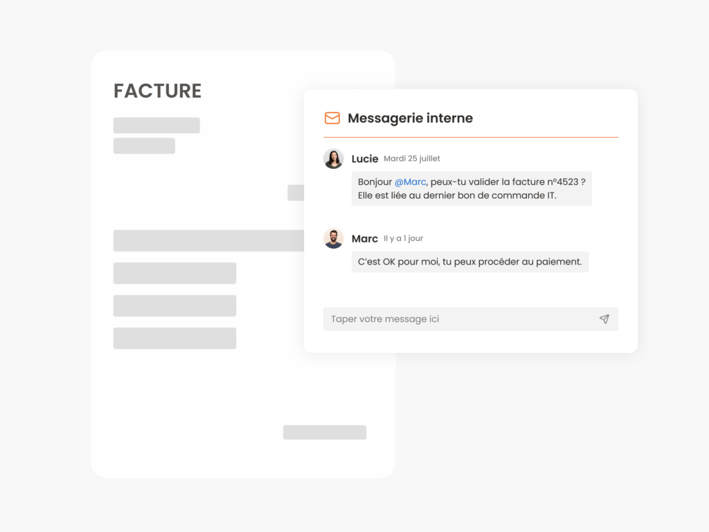 Messagerie interne dans N2F