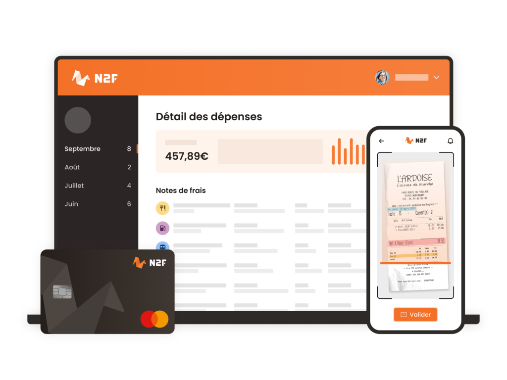 N2F logiciel de gestion des dépenses
