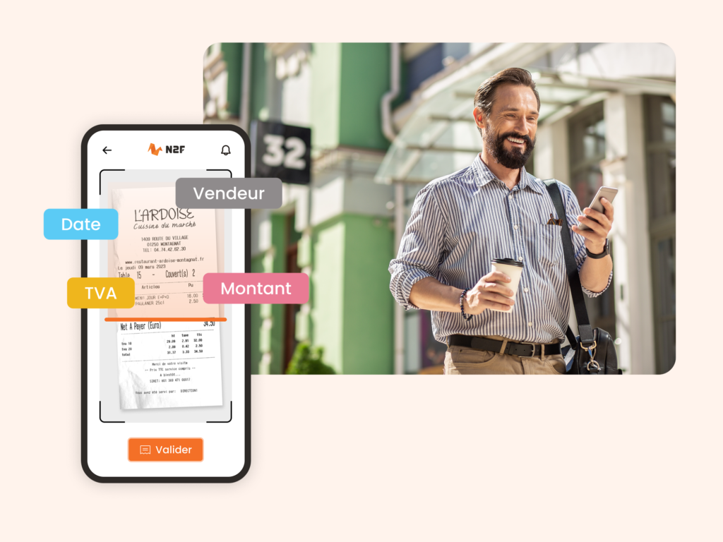 Scan des justificatifs par OCR dans l'app N2F