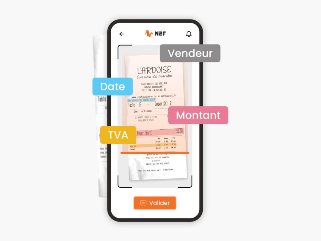 Scan intelligent des justificatifs par OCR
