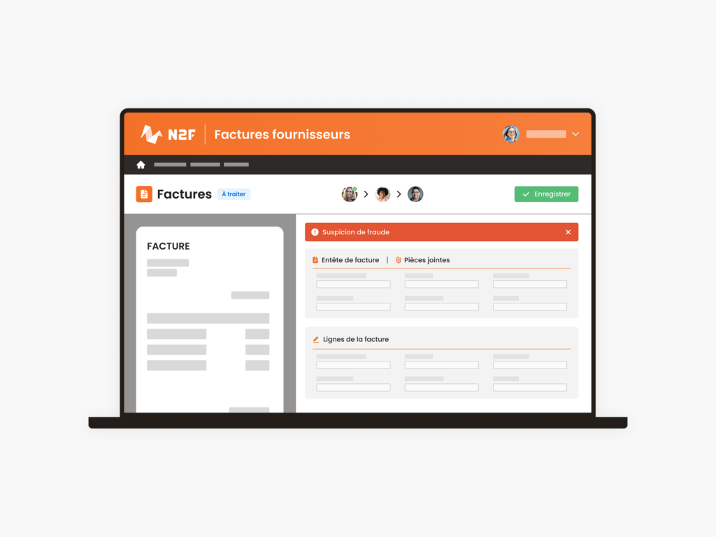 Interface N2F Factures Fournisseurs