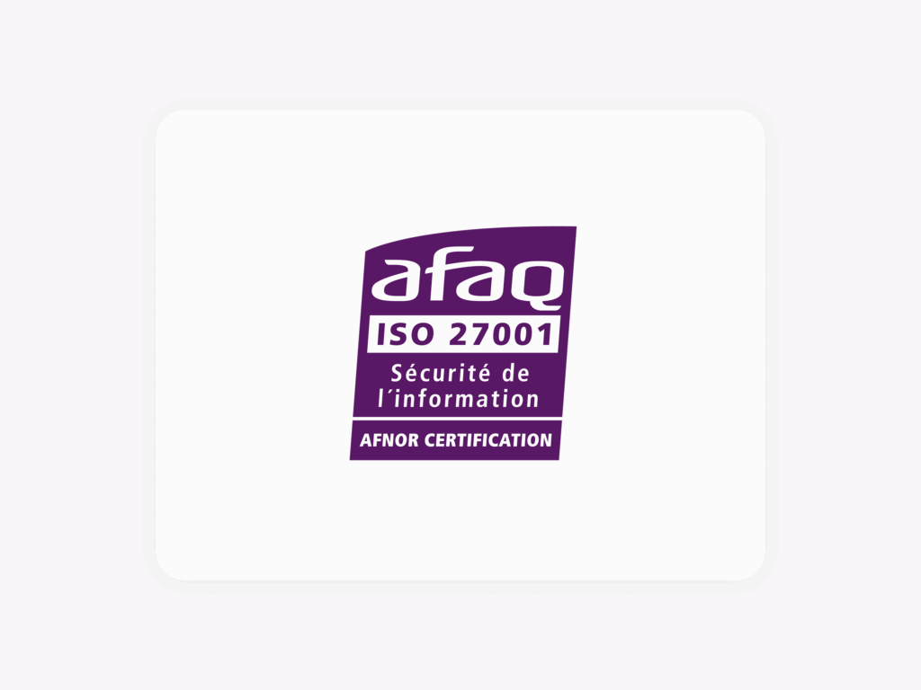 N2F Certification ISO 27001